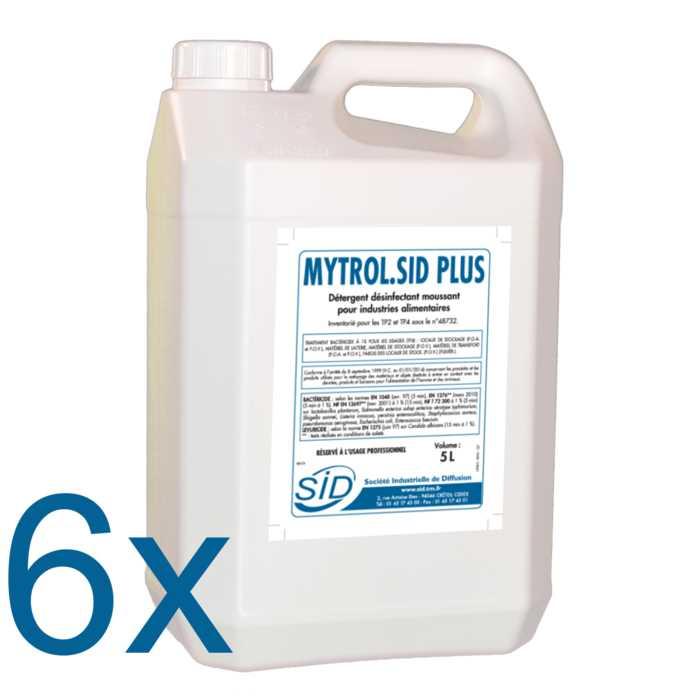 Détergent alcalin désinfectant moussant pour industries alimentaires mytrol.Sid plus_0