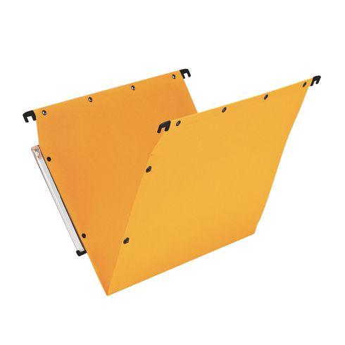 LOT DE 25 - DOSSIER SUSPENDU POUR ARMOIRES KRAFT ULTIMATE AZV ELBA FOND NORMAL JAUNE