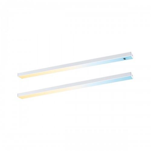 ÉCLAIRAGE SOUS-MEUBLES LED INLINE - KIT DE 2 RÉGLETTES 4W - LONGUEUR 35 CM PAULMANN