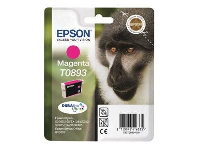 EPSON MONKEY ENCRE MAGENTA DURABRITE ULTRA SINGE T0893