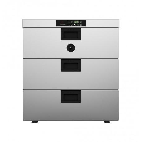 Four statique pour cuisson lente - série CSD - CSD013E - Moduline avec sonde à cœur et introduction du plateau côté large_0