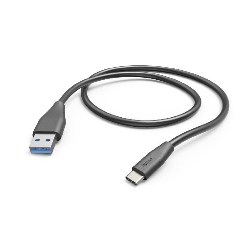Hama 00201595 Câble USB 1,5 m USB 2.0 USB A USB C Noir - noir 00201595_0
