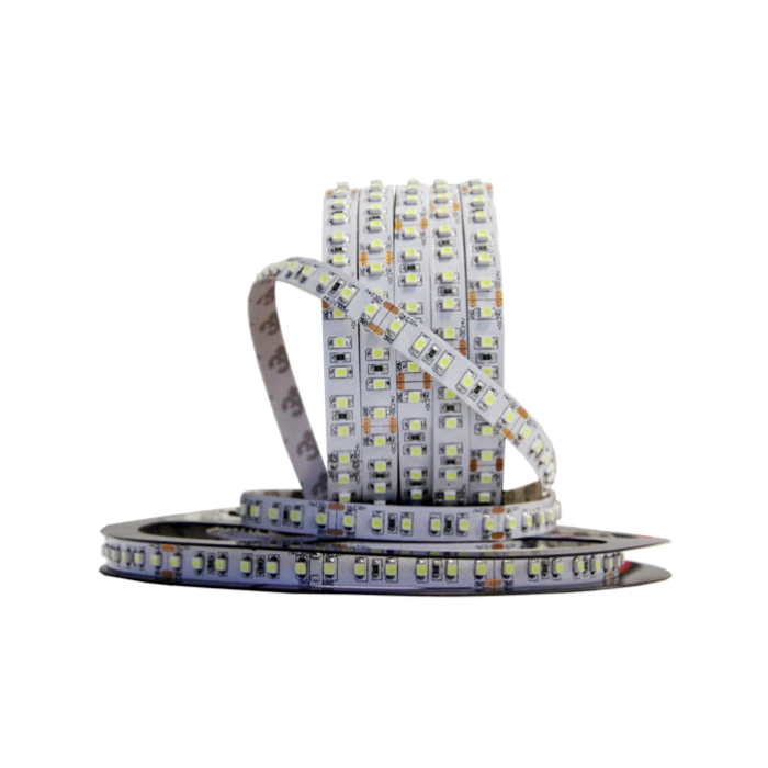 Ruban LED HEXALINE 48W 24V IP20 - Support blanc pour respect des couleurs et efficacité lumineuse_0