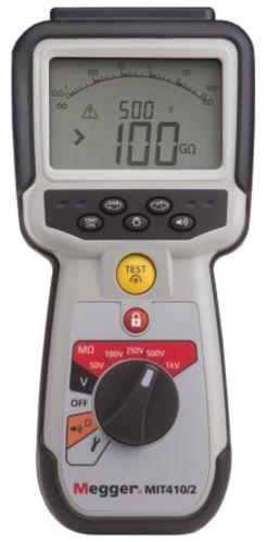 ISOLAMÈTRE-MULTIMÈTRE MIT410/2 50/100/250/500/1000V 100 GOHMS - CAT IV - 600V CONTINU