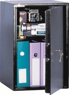 COFFRE FORT BLINDÉ SERRURE À CLÉ + 4 COMPTEURS 32 LITRES - MANUTAN COLLECTIVITÉS