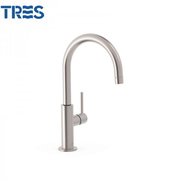 MITIGEUR LAVABO ACIER - TRES 26290402AC