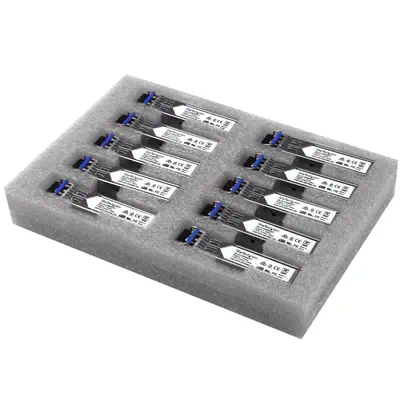 Module SFP GBIC compatible Cisco GLC-LH-SMD - Transceiver 1000BASE-LX/LH - Paquet de 10_0