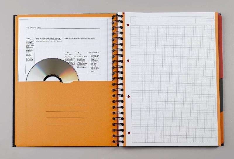 Oxford Lot de 5 Cahier Filingbook rel. Intégrale A4+ 200p./100 feuilles 80g/m², ligné 6mm, avec 3 intercalaires repositionnables - 100103721_0