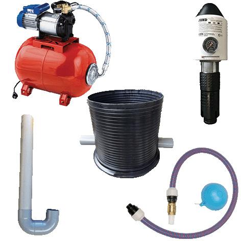 Pack standard - Pompe de surface Aquajet avec kit d'aspiration flottante et filtre de protection Judo Juko_0