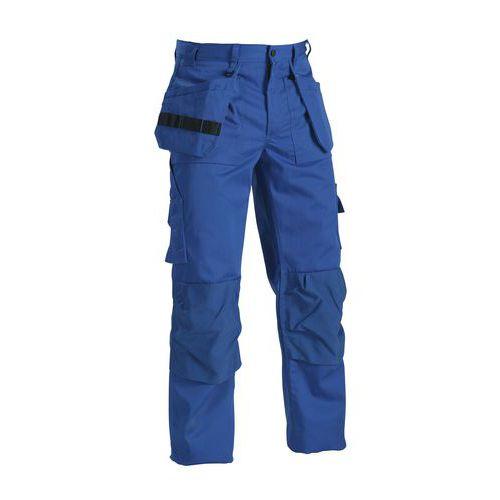 PANTALON DE TRAVAIL ARTISAN BLEU ROI TAILLE 48L - BLAKLADER