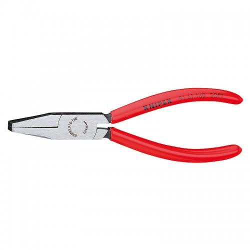 PINCE DE VITRIER À BECS PLATS LARGEUR 9,5MM - GAINAGE PVC - TÊTE POLIE KNIPEX