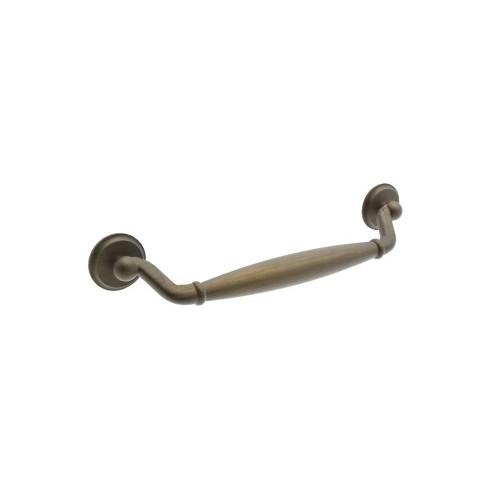 POIGNÉE DE MEUBLE RUSTIQUE - 12423 - EN ZAMAK - BRONZE COSMA