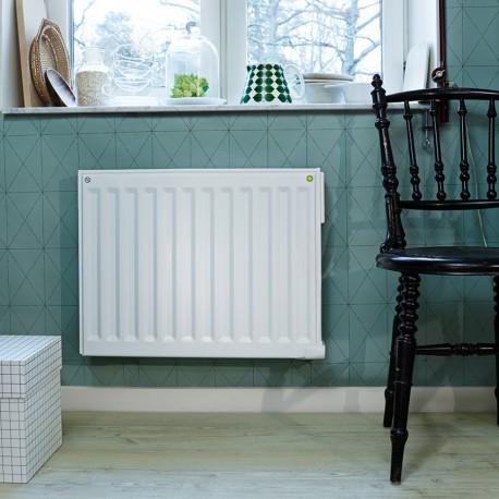 RADIATEUR ÉLECTRIQUE INERTIE FLUIDE YALI DIGITAL PLINTHE 750W - LVI 3723082