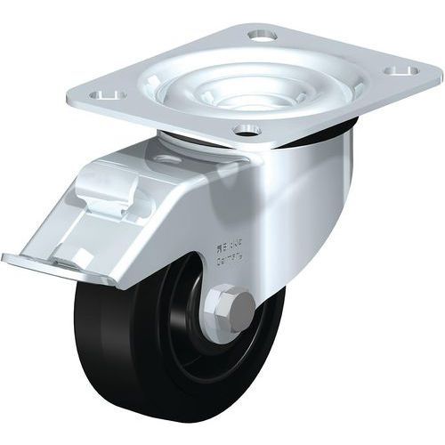 ROUE FORTES CHARGES À BANDAGE CAOUTCHOUC LE-POEV 80R-FI - BLICKLE
