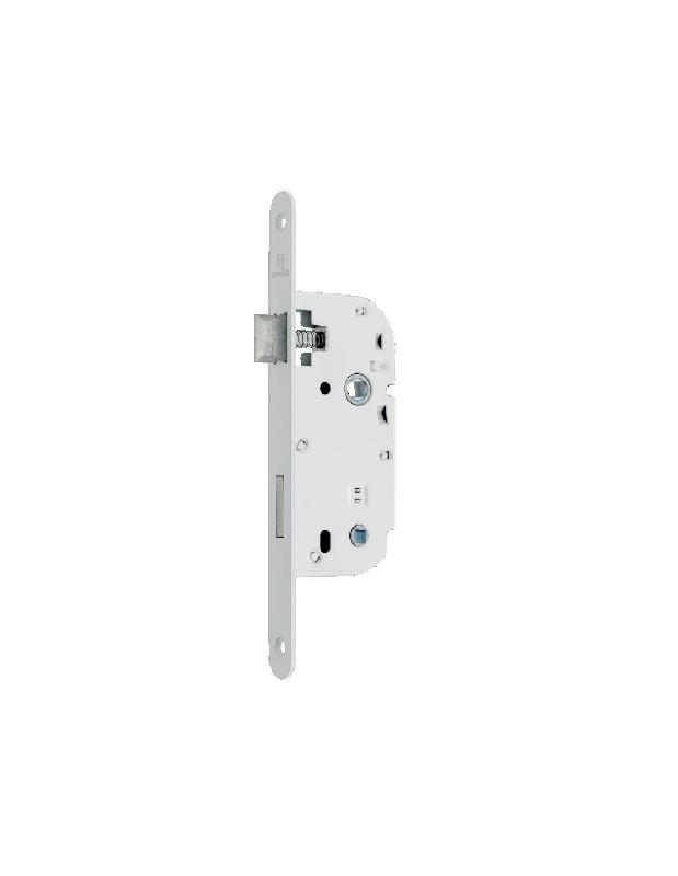 COFFRE MONOPOINT À LARDER CONDAMNATION 40MM BLANC SANS GÂCHE - HERACLES - I-L110-40B