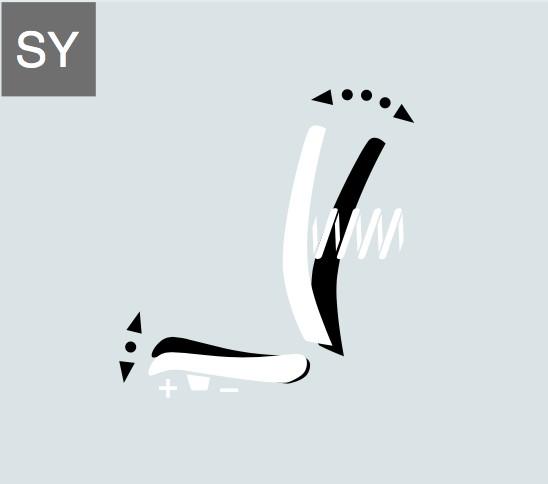 Siège de bureau Alaia moyen dossier - Sokoa - Bleu, Synchrone, Classique_1