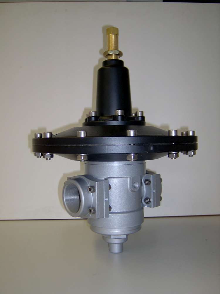 Soupape de sécurité réglable - Sensibilité de 20 mbar à 3 bar - Laiton ou acier inoxydable - Débit max 600Nm3/h_0