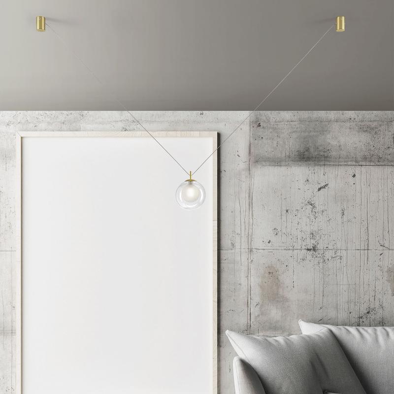 MILOOX BY SFORZIN SUSPENSION ALADINO AVEC SUSPENSION VARIABLE 1 LAMPE