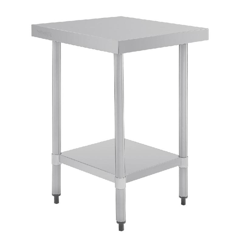 Table en acier inoxydable sans rebord 600x700x900mm - PGJ500_0