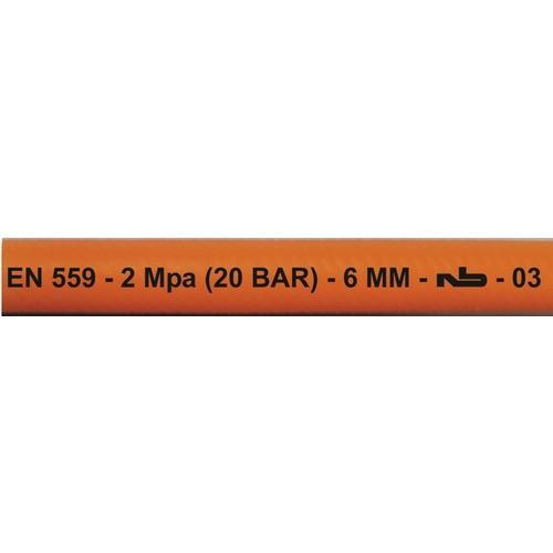TUYAU DE SOUDAGE GPL - EN 559 - 10 X 17 MM - 20 M TRICOFLEX