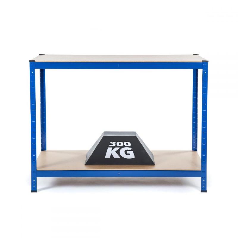 Établi de travail WB003 - robuste pour charges lourdes - 900mm H x 1200mm L x 600mm P_0