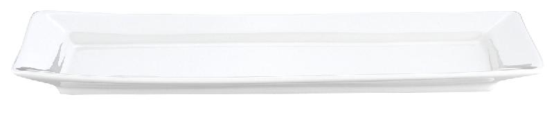 PLAT RECTANGULAIRE BLANC PORCELAINE 39 CM QUARTET PILLIVUYT
