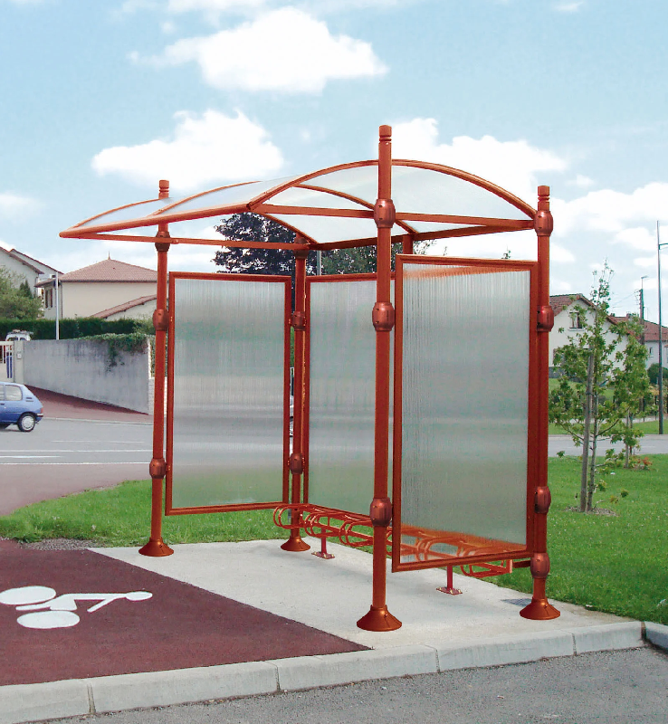 Abri vélos alu déco_0