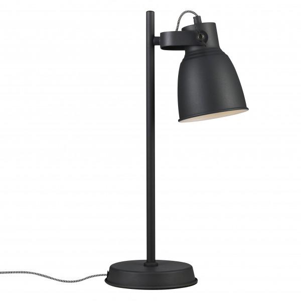 ADRIAN LAMPE DE TABLE MÉTAL ET PLASTIQUE NOIR E27 - NORDLUX 48815003