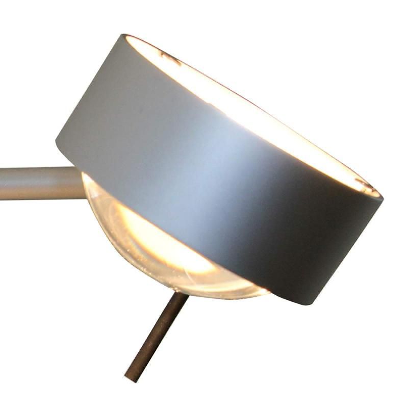 TOP LIGHT APPLIQUE MURALE PUK SIDES, À 1 LAMPE. 30 CM CHROME MAT