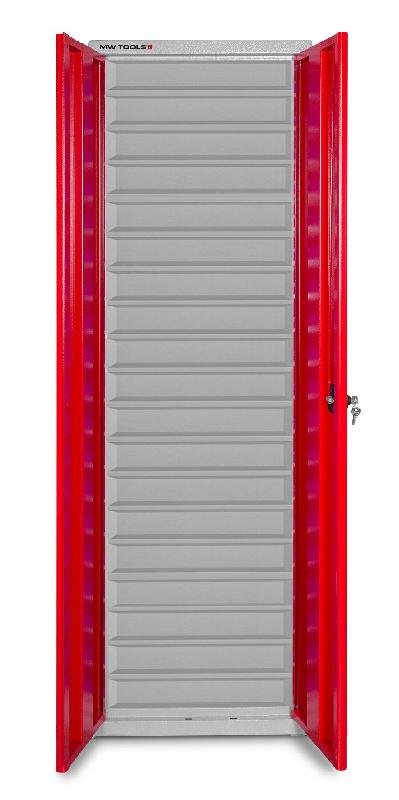 Armoire en acier avec portes 19 étagères MW Tools DEBK95DL_0