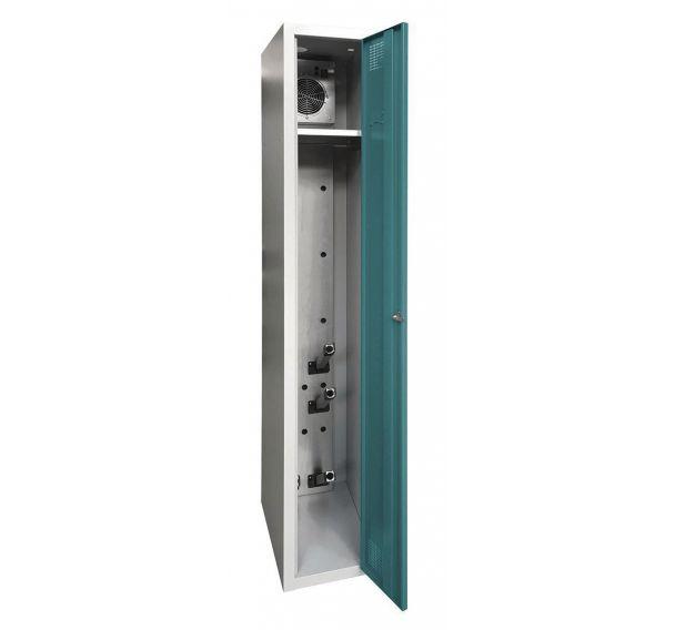 ARMOIRE SÉCHANTE IP 1 COLONNE À MORAILLON TURQUOISE - MANUTAN COLLECTIVITÉS