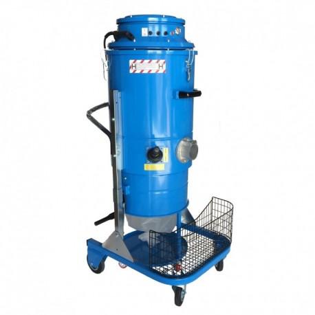 Aspirateur industriel 3003K-H LP - 3 moteurs monophasés 1150W - système Longopac - filtration H14_0