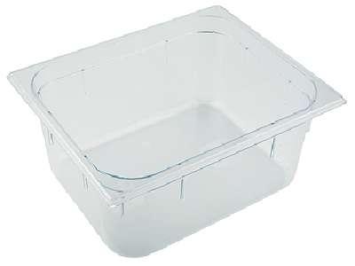 BAC APS GN 1/2 EN POLYCARBONATE 32,5 X 26,5 CM, PROFONDEUR : 150 MM