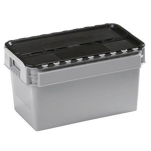 BAC STANDARD À COUVERCLE INTÉGRÉ - LONGUEUR 300 MM - 20 À 25 L