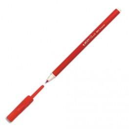 BIC STYLO FEUTRE POINTE EN NYLON LARGEUR DE TRAIT 0,8 MM ENCRE ROUGE PARAFE 881