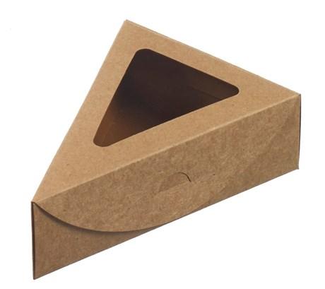 BOÎTE À TARTE TRIANGLE SNACKING SOLIA 15.5 X 11 CM (VENDU PAR 500)