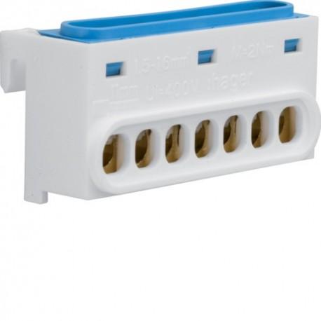 BORNIER N 7 RACC. IP2X - COFFRET DISTRIBUTION HAGER GZ07N