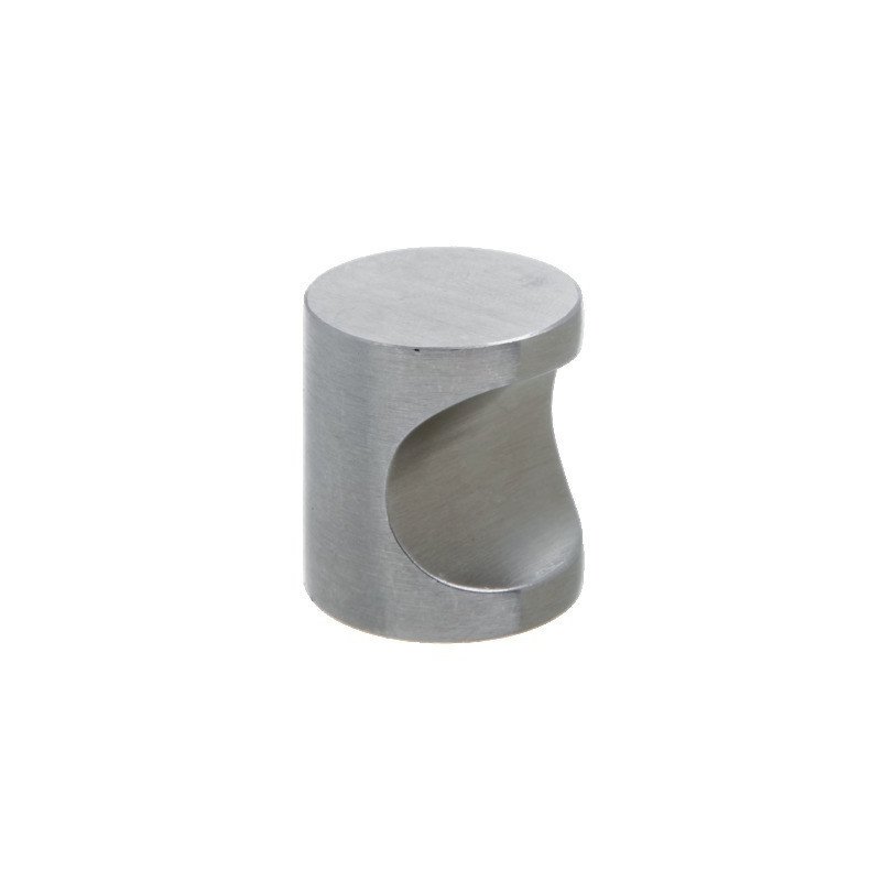 BOUTON À ENCOCHE GAMME JADE INOX DIAMÈTRE 25MM - HERACLES - AM-BE25-IX