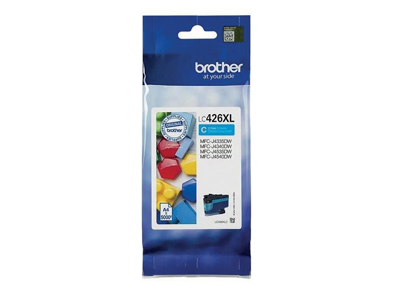 BROTHER LC426XLC CARTOUCHE D'ENCRE ORIGINALE GRANDE CAPACITÉ - CYAN