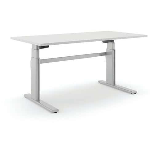 BUREAU RÉGLABLE ALUFORCE PRO 250 M - 160X80CM - GRIS - ACTIFORCE