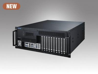 Châssis 4U court avec connectique en façade avant, 2 baies disques hotswap, 11 extensions PCIe - Référence: HPC-7420-12ZX - Advantech_0