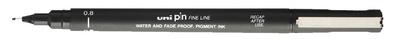 FEUTRE TECHNIQUE UNIBALL POINTES CALIBREES 0,1MM ENCRE NOIR TRACE NET ET PRECIS - LOT DE 12