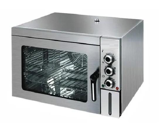 Four mixte à vapeur 30 litres en acier inoxydable - GN 2/3 - réservoir 1,3L - 2,5kW - minuterie 120 min_0