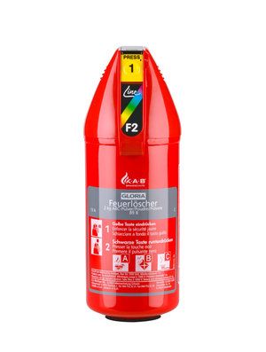 Gloria - extincteur à poudre P 2 Premium - 2 kg - avec manomètre et support anti-vibrations - P 2 MP_0