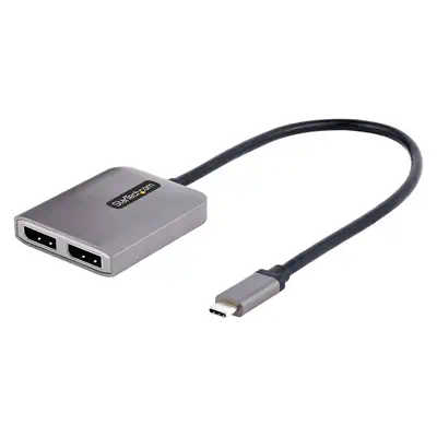 Hub USB-C MST à  2 ports - Adaptateur Multi-Moniteur USB Type-C vers 2x DisplayPort pour Ordinateur P_0