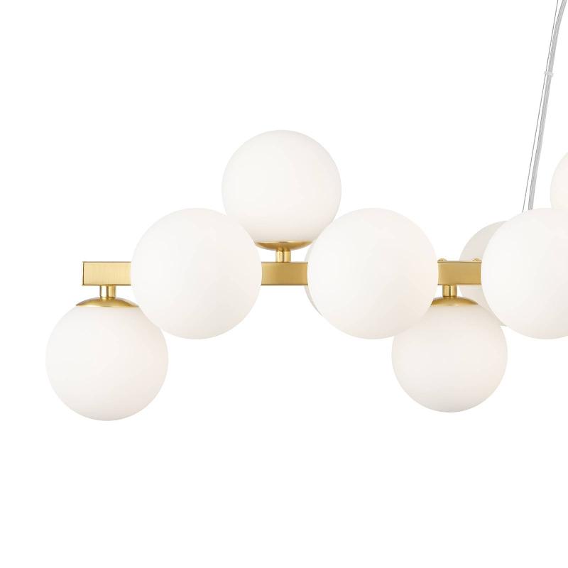 MAYTONI DALLAS SUSPENSION, 25-FLG, LONG, OR