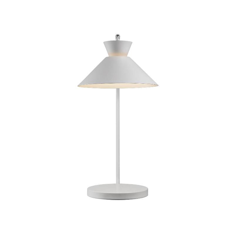 NORDLUX LAMPE À POSER DIAL EN MÉTAL, BLANCHE