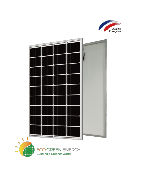 Panneau solaire 20W 12V monocristallin ECOGREEN - Haut rendement 18,43% avec 36 cellules silicium_0