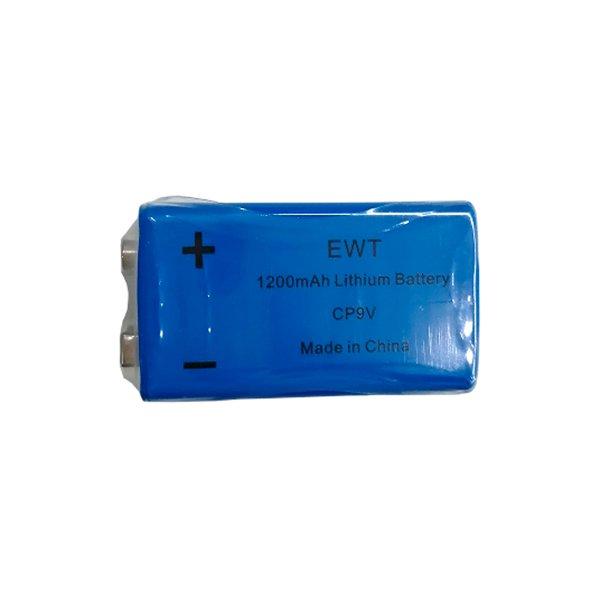 PILE LITHIUM CP9V NON MAGNÉTIQUE 9V 1200MAH_0