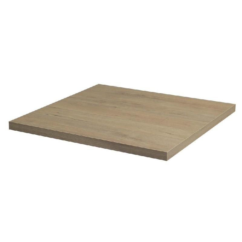 Plateau carré de table d'intérieur Tavola 70x70cm stratifié Ciliego Avola_0